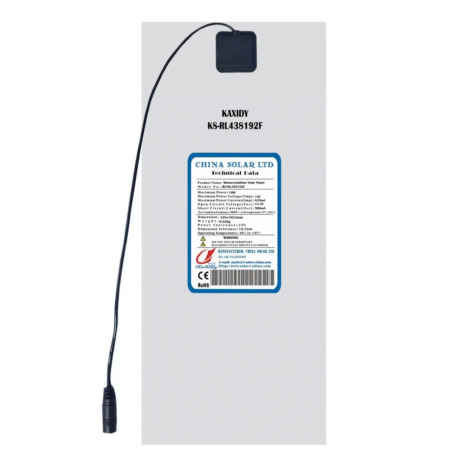 Panneau Solaire Flexible 10W