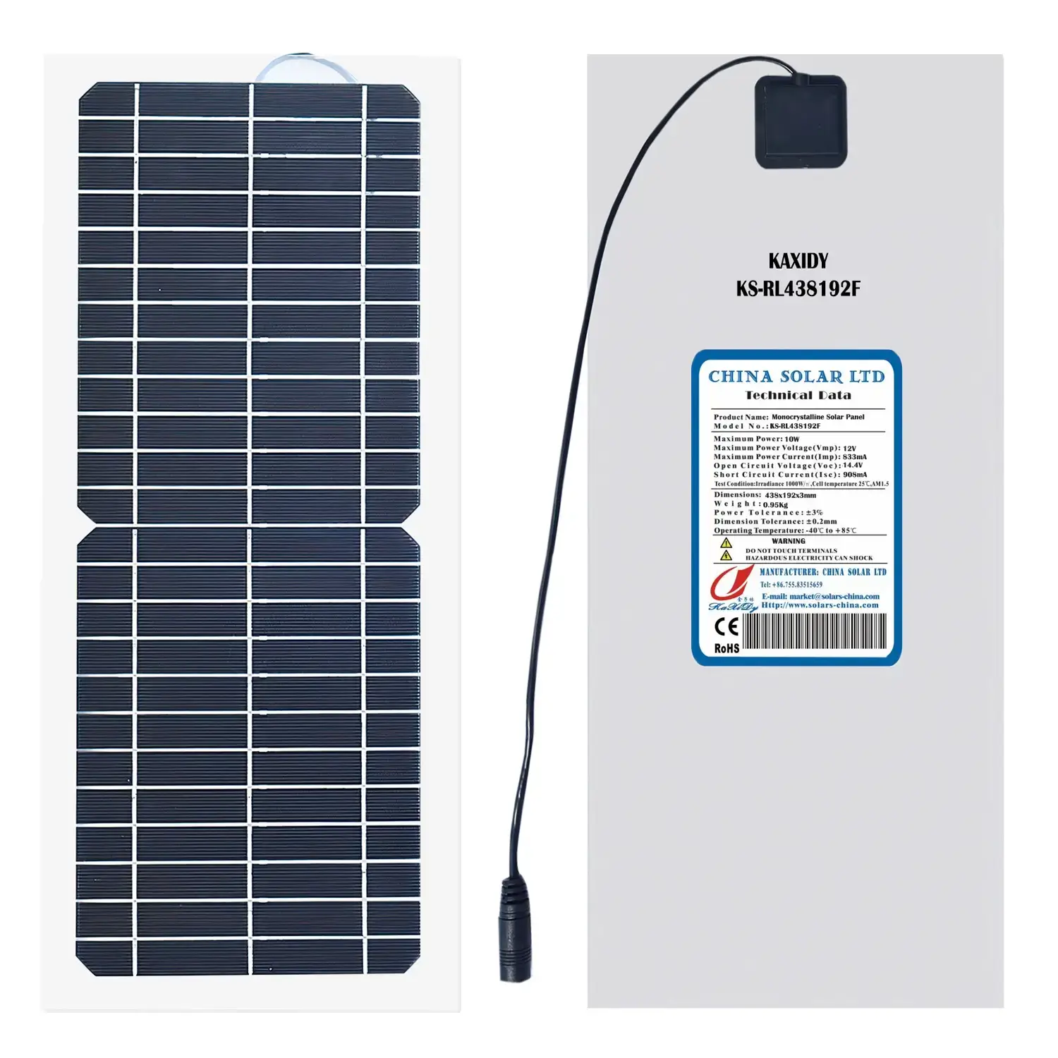 panneaux solaires 10W
