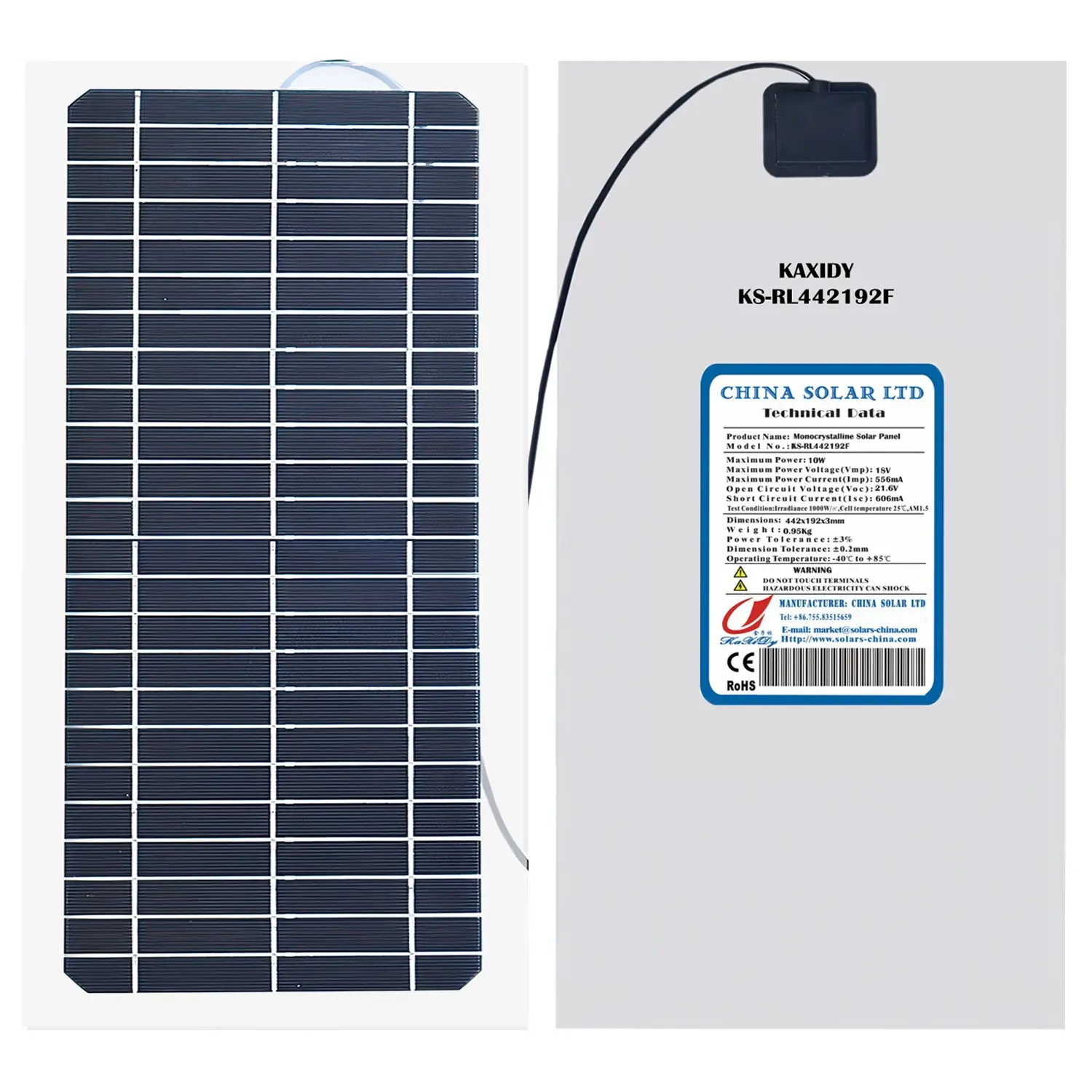 Panneau Solaire Flexible 10W