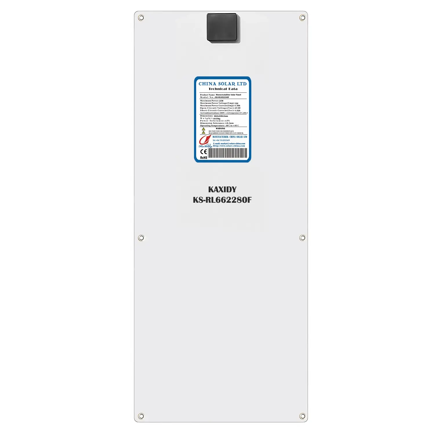 flexible modules solaires 18V