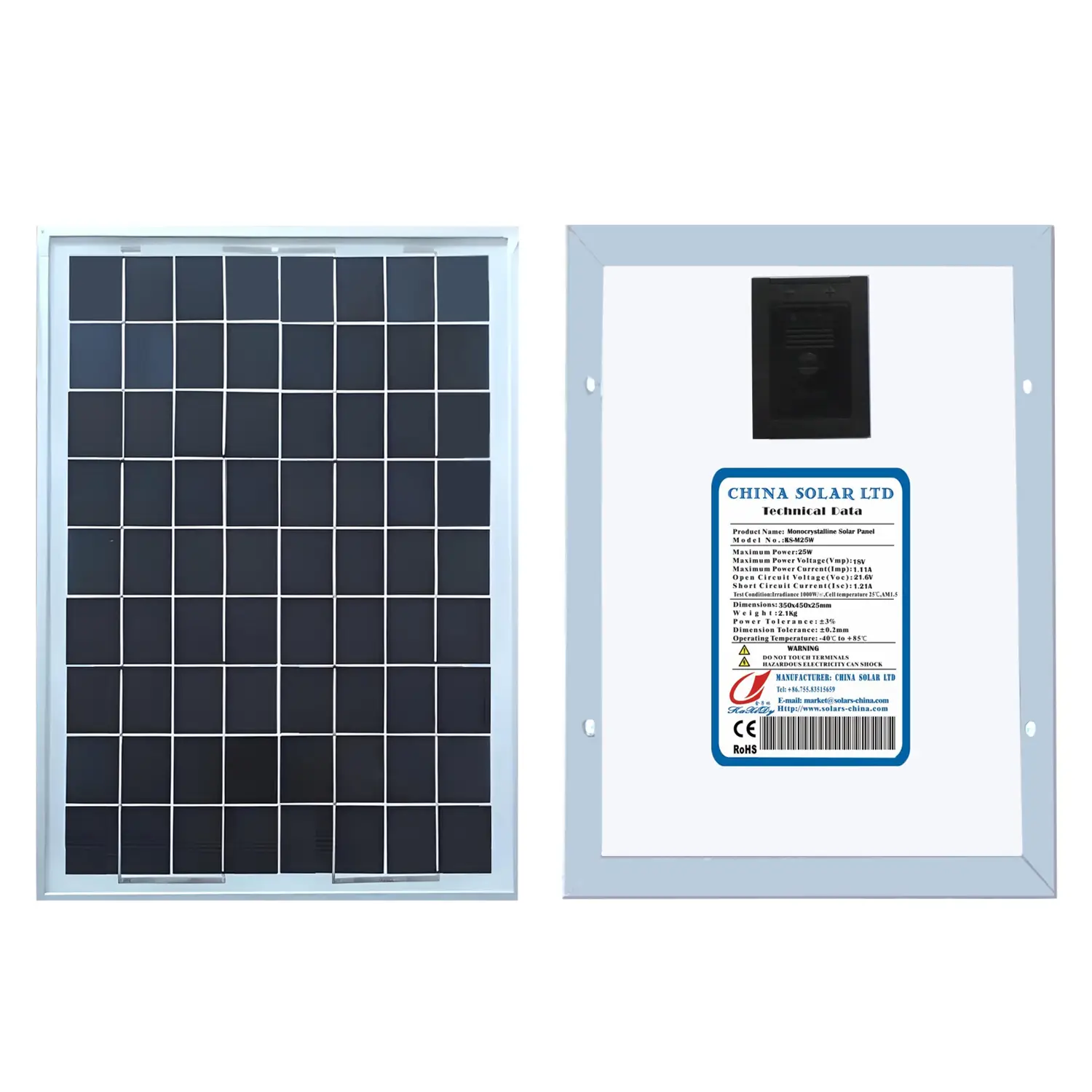 Modules Solaires 25W