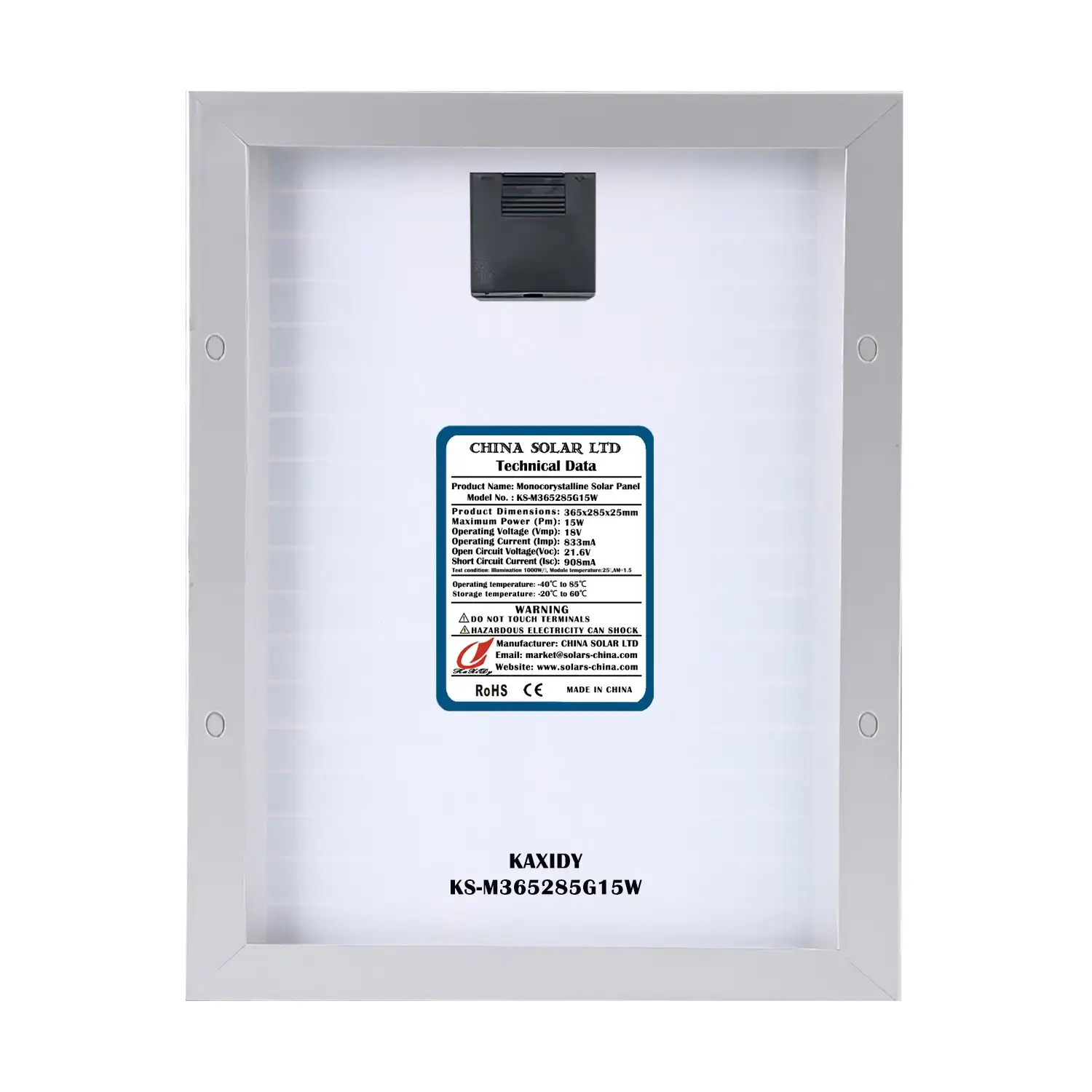 Panneau Solaire 15W