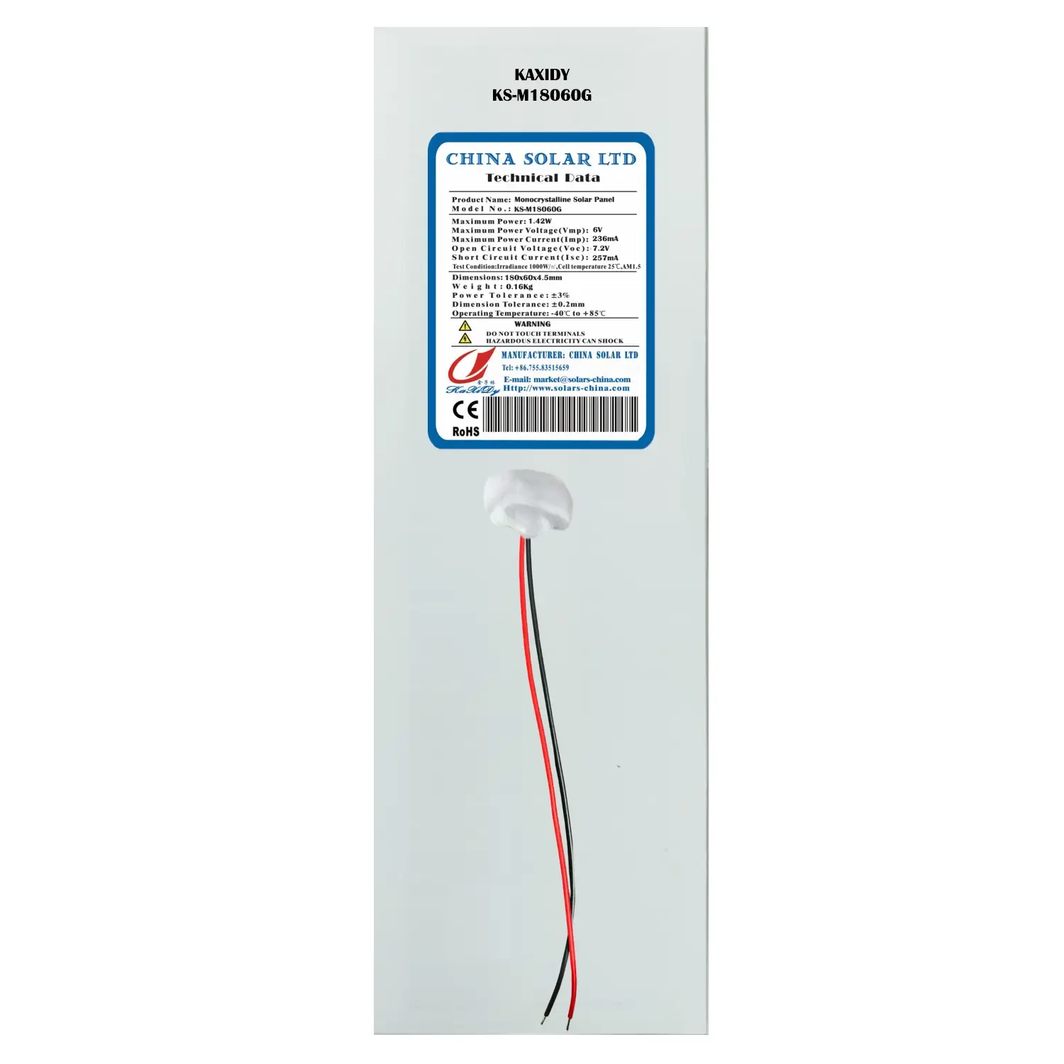 panneau solaire 6V