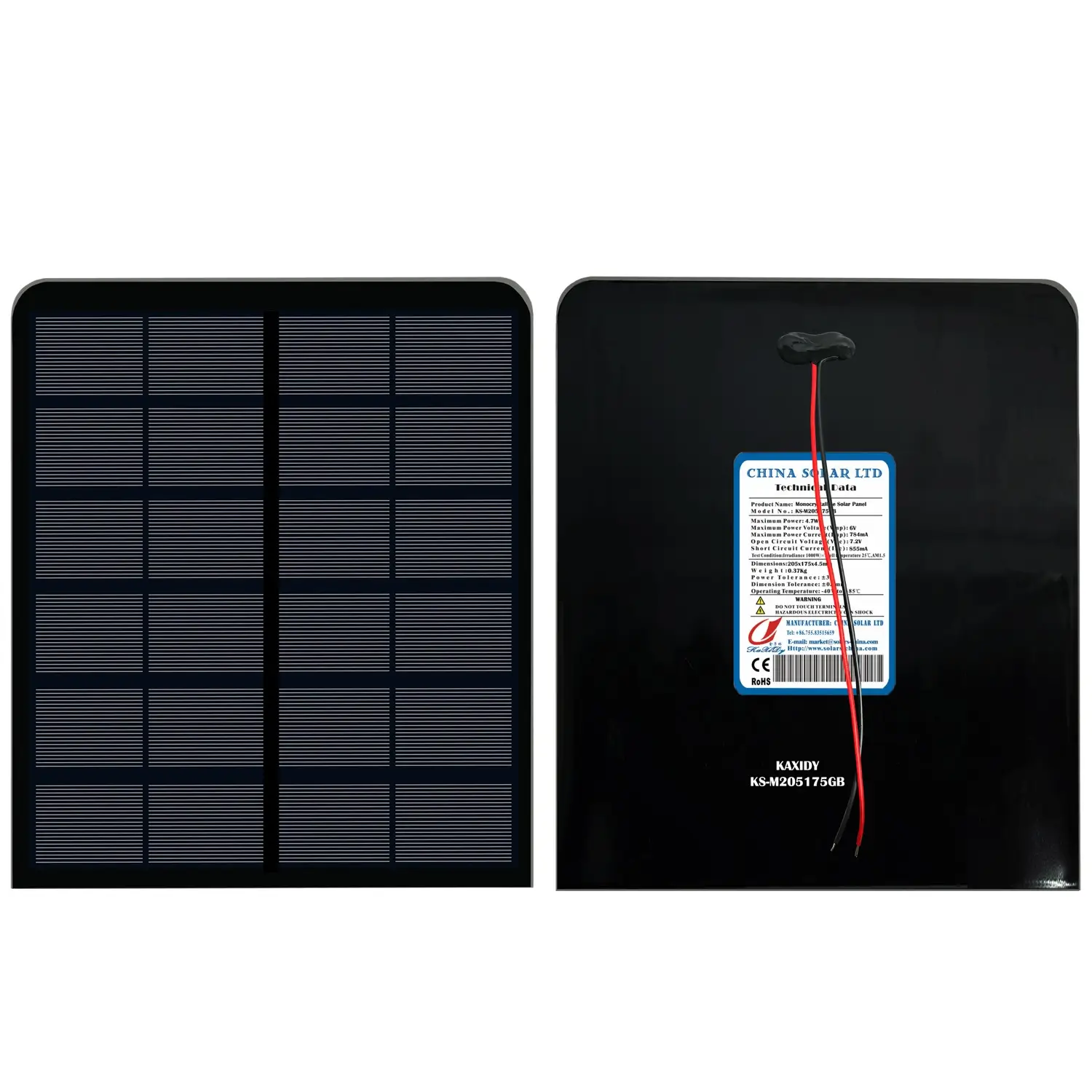 6V panneau solaire photovoltaïque