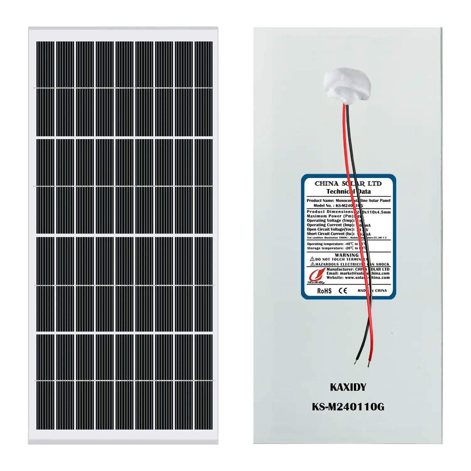 panneaux solaires 3W