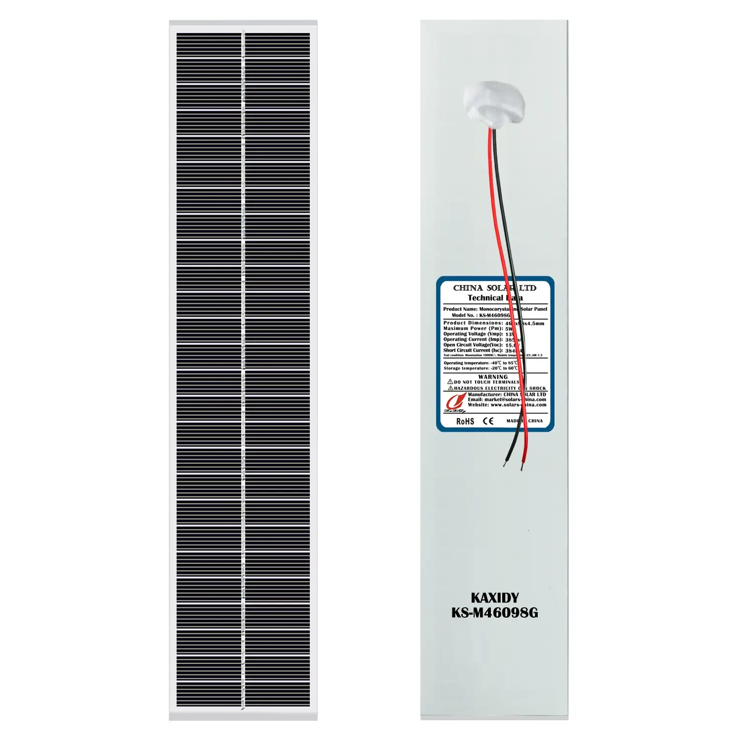 Panneau Solaire 5W 13V