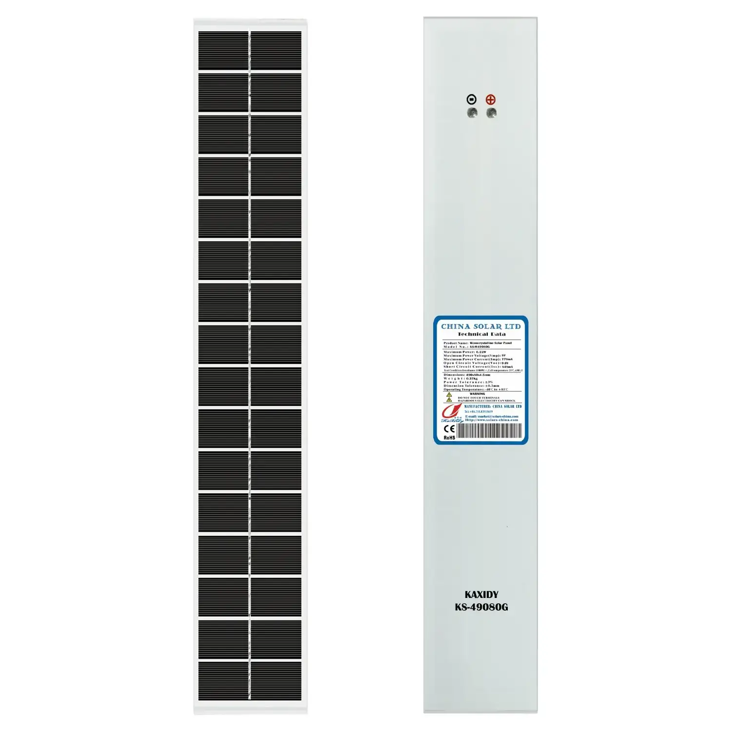 6W Panneau Solaire