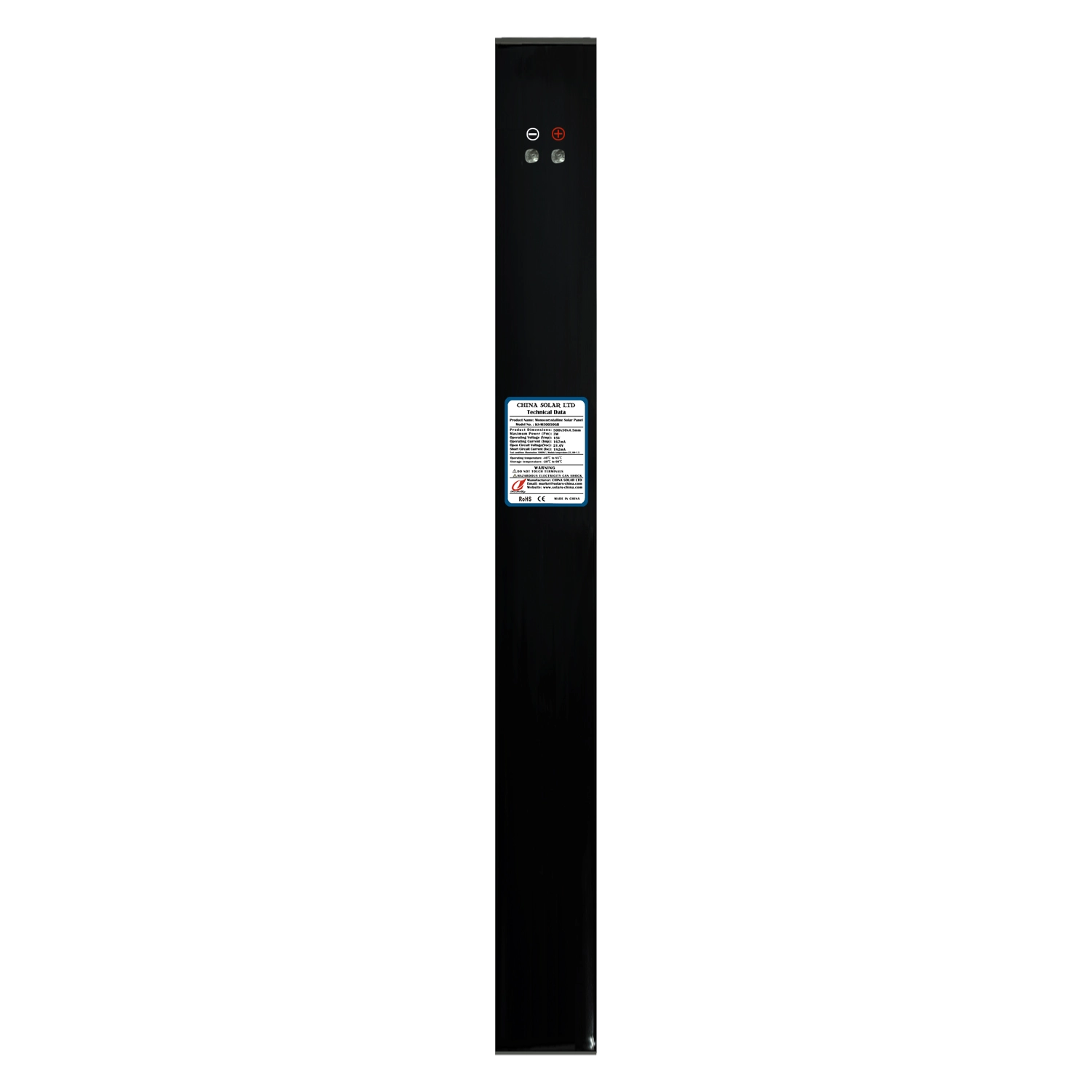 9W noir panneaux solaires
