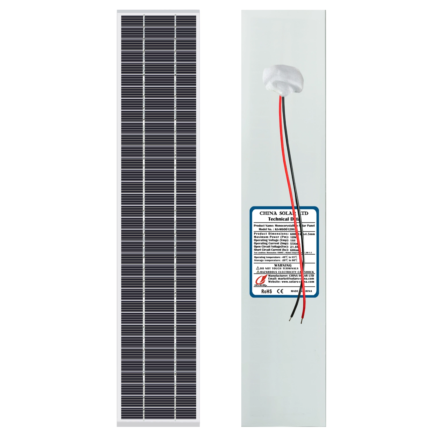 10W panneau solaire