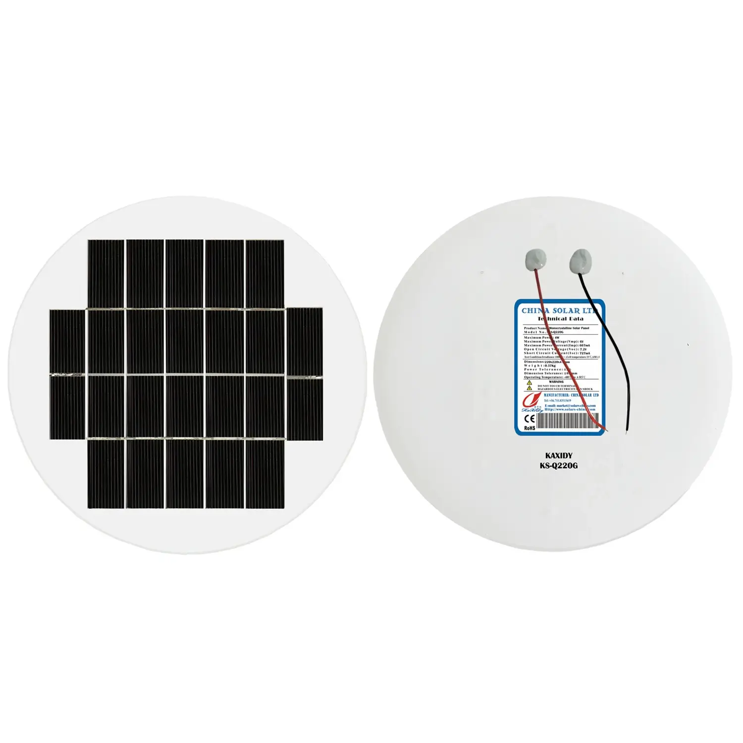 Panneaux Solaires Circulaires