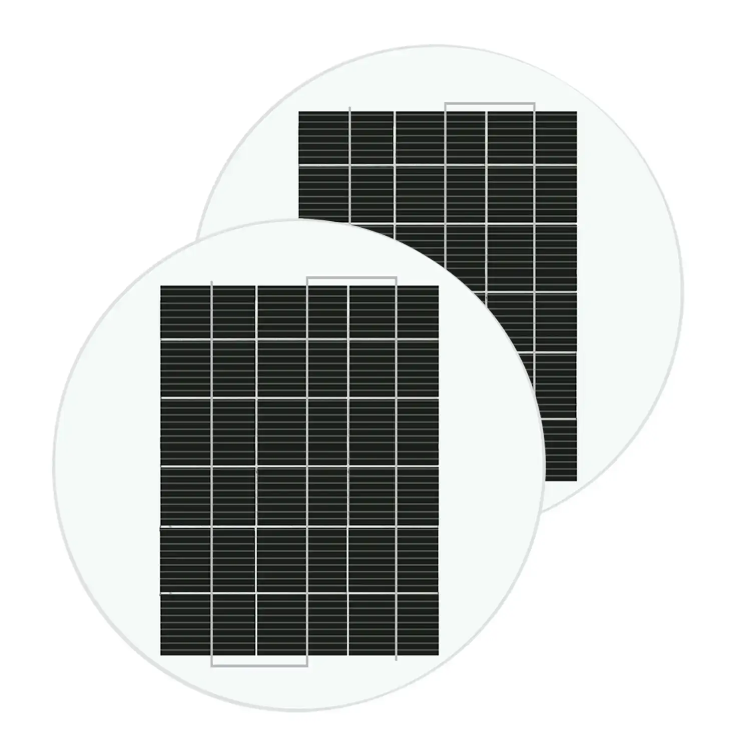 Panneaux Solaires Ronds 8W