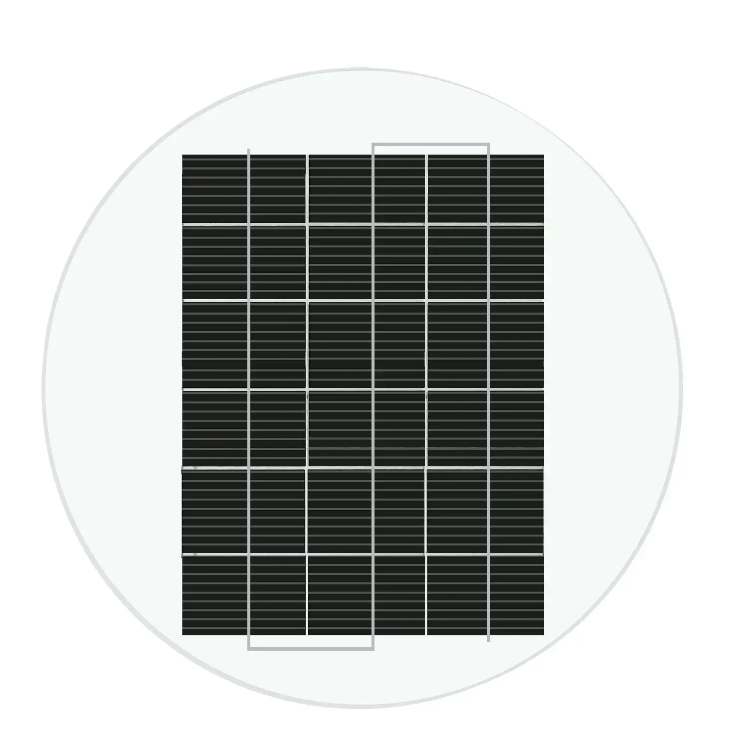 7W Panneau Solaire Circulaire