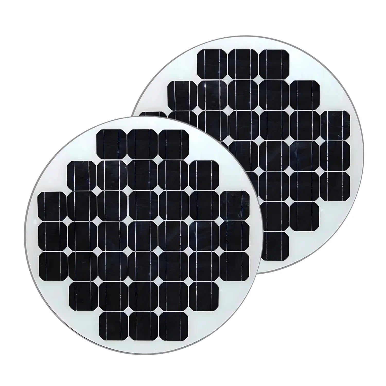 panneau solaire circulaire