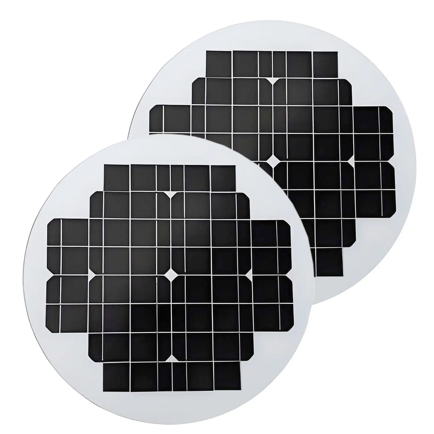 panneaux solaires ronds